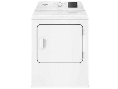 29" Whirlpool 7.0 cu. ft. Vented Top Load Electric Dryer with AutoSensing - YWED4105SW