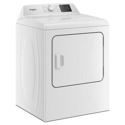 29" Whirlpool 7.0 cu. ft. Vented Top Load Electric Dryer with AutoSensing - YWED4105SW