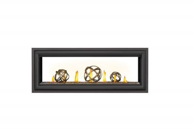 Napoleon Vector 50 See Through Direct Vent Gas Fireplace - LV50N2-2