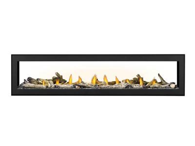 Napoleon Vector 74 See Through Direct Vent Gas Fireplace - LV74N2