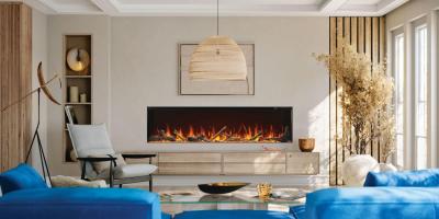 Napoleon Astound 74 FlexMount Electric Fireplace - NEFL74AB