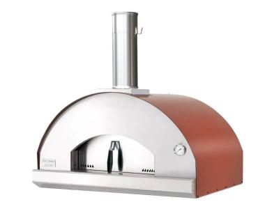 39" Fontana Forni Mangiafuoco Countertop Pizza Oven in Red - CA-FTMF-R