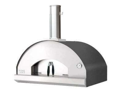 39" Fontana Forni Mangiafuoco Countertop Pizza Oven in Grey - CA-FTMF-A