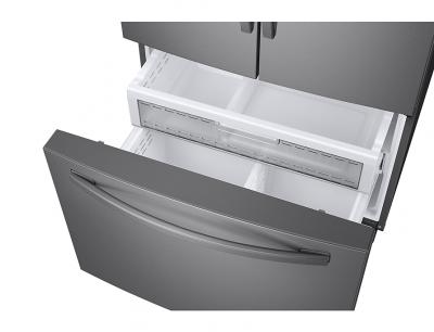 36" Samsung 28 Cu. Ft. French Door Refrigerator With Twin Cooling Plus In Stainless Steel - RF28R6201SR