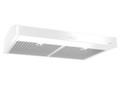 24" Broan 300 CFM Under Cabinet Range Hood In White - BNDD124WW