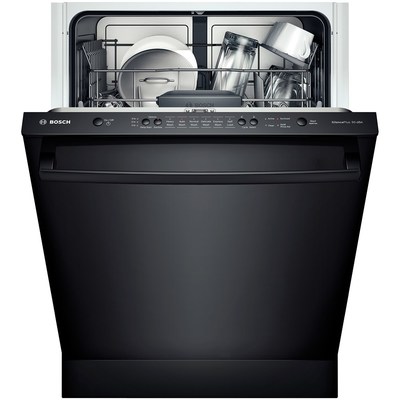 24" Bosch Bar Handle Ascenta Dishwasher In Black - SHX3AR76UC