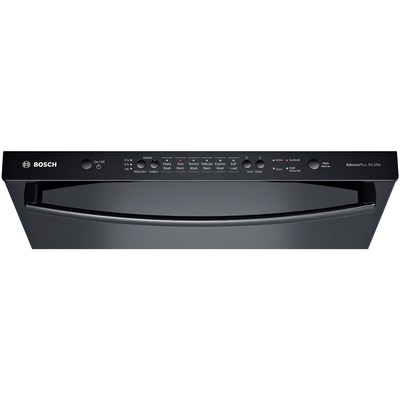 24" Bosch Bar Handle Ascenta Dishwasher In Black - SHX3AR76UC