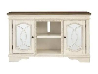 Signature Design by Ashley Realyn TV Stand with 2 Cabinet Doors - W743-48