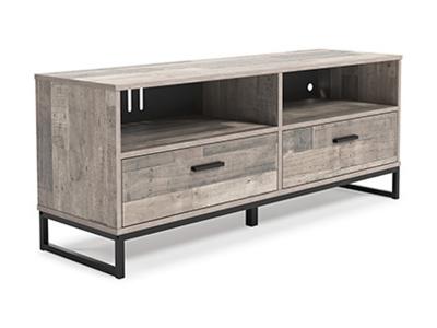 Signature Design by Ashley Neilsville Medium TV Stand in Multi Gray - EW2320-268