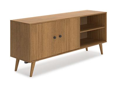 Signature Design by Ashley Thadamere Large TV Stand in Brown - W060-58