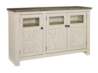 Signature Design by Ashley Bolanburg Large TV Stand in Two-tone - W647-38
