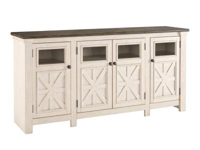 Signature Design by Ashley Bolanburg Extra Large TV Stand in Two-tone - W647-60