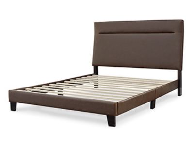Signature Design by Ashley Adelloni King UPH HDBD/FTBD/Roll Slats in Brown - B080-482