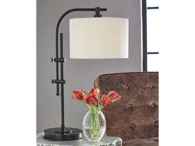 Signature Design by Ashley Baronvale Metal Accent Lamp (1/CN) L206043 Black