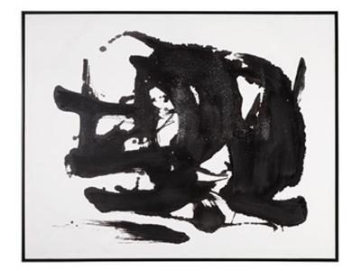 Signature Design by Ashley Egonsboro Wall Art A8000332 Black/White