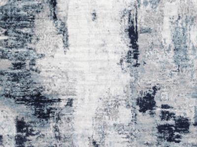Signature Design by Ashley Leonelle Medium Rug R404872 Cream/Blue/Gray