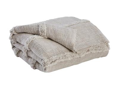 Signature Design by Ashley Samsen Throw (3/CS) A1000487 Linen