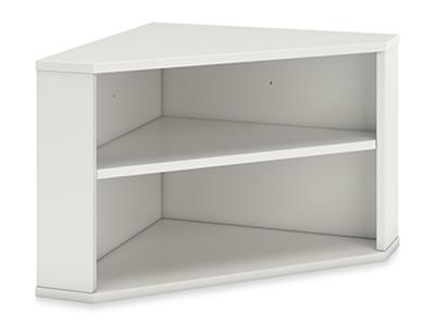 Signature Design by Ashley Grannen Home Office Corner Bookcase in White - H207-22H 
