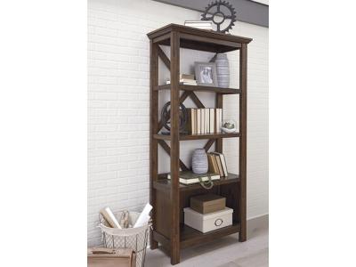 Signature Design by Ashley Baldridge Large Bookcase in Rustic Brown - H675-17