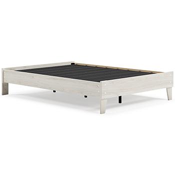 Signature Design by Ashley Socalle Full Platform Bed In Light Natural - EB1864-112