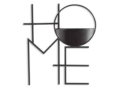 Signature by Ashley Wall Planter/Dunster/Black A8010368