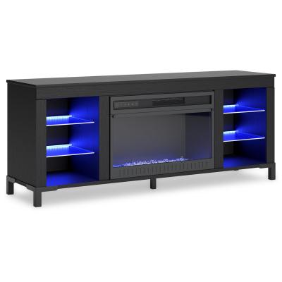 Signature Design by Ashley Cayberry TV Stand with Fireplace - W2721-168