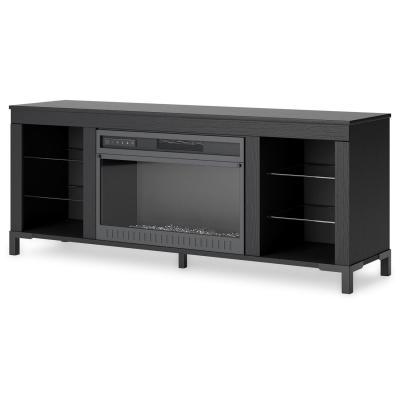 Signature Design by Ashley Cayberry TV Stand with Fireplace - W2721-168