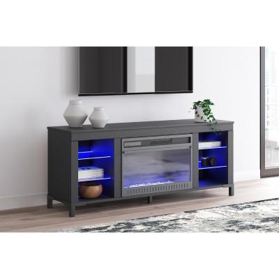 Signature Design by Ashley Cayberry TV Stand with Fireplace - W2721-168