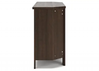 Signature Design by Ashley Camiburg Corner TV Stand with Fireplace OPT - W283-67