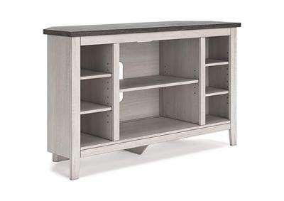 Signature Design by Ashley Dorrinson Corner TV Stand with Fireplace OPT - W287-67