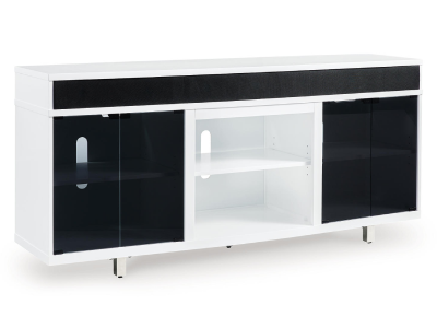 Signature Design by Ashley XL TV Stand w/Fireplace Option - W756-68