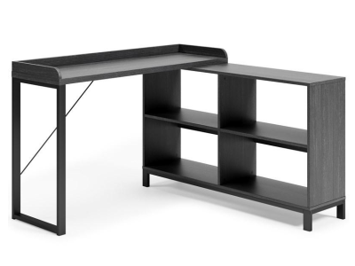 Signature by Ashley L-Desk/Yarlow/Black H215-24