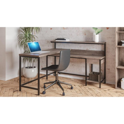 Signature by Ashley L-Desk with Storage/Arlenbry H275-24