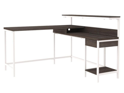 Signature by Ashley L-Desk with Storage/Dorrinson H287-24