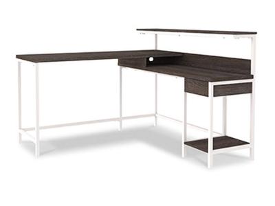 Signature by Ashley L-Desk with Storage/Dorrinson H287-24