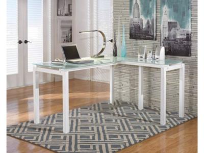 Signature by Ashley L-Desk/Baraga/White H410-24