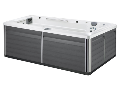 Endless Pools R-Series R200 RecSport Recreation Systems Swim Spa with Gray Cabinet - 941912309200-23