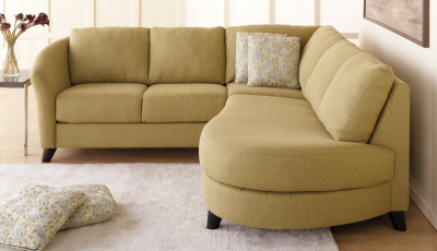Palliser Alula 3-Seat Sectional with Chaise - Alula Sectionals