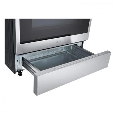 30" LG 6.3 Cu. Ft. Smart Gas Slide-In Range with ProBake Convection InstaView and Air Fry - LSGL6335X