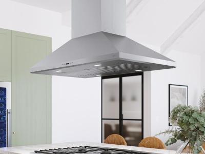 42" Zephyr Siena Pro 1200 CFM Island Hood - ZSL-E42DS