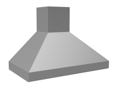 48" Vent-A-Hood 600 CFM Euro Style Wall Mounted Range Hood - NEPH18-248SS