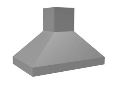 42" Vent-A-Hood Premier Magic Lung Euro Style Island Hood - PYDH18-242SS