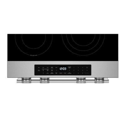30" Kitchenaid 5.3 Cu. Ft. Smart Slide-in Electric Range with Convection Cooking Modes - YKSES330SPS
