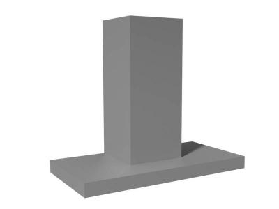 42" Vent-A-Hood Premier Magic Lung Contemporary Wall Mounted Hood - CWSH3-2/042-33SS