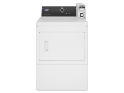 27" Maytag Commercial 7.4 Cu. Ft. Front Load Gas Dryer with Coin Slide Ready - MDG20CSAWW