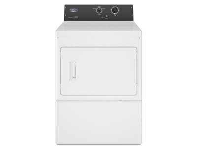 27" Maytag Commercial 7.4 Cu. Ft. Electric Dryer Non-Vend - MDE20MNBZW