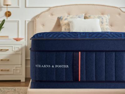 Stearns & Foster Lux Estate Collection Firm Euro Top King Mattress Set - Madeleine (K)