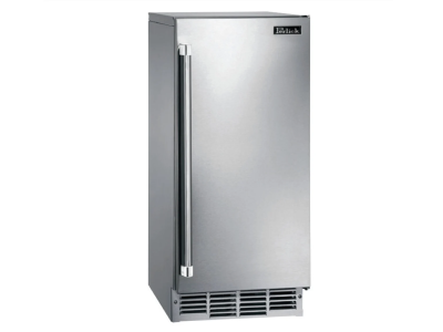 15" Perlick Compliant Series Cubelet Ice Maker With Right Hinge Stainless Steel Door - HA15CUR
