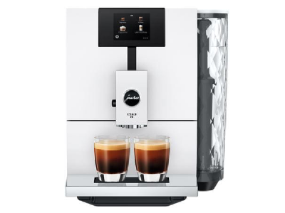 Jura ENA 8 Counter Top Espresso Machine in Full Nordic White - 15495FNW