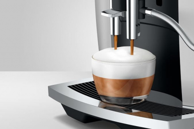 Jura E6 Automatic Coffee & Espresso Machine in Platinum - 15465